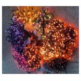 Assortment Working Halloween Lights/Tote