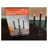 Flickering Gothic Candelabra