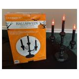 Halloween Dimensional Flickering Candelabra