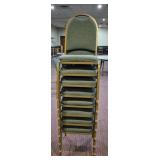 Eight MTS Banquet Chairs