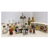 Vtg Salt & Pepper Shaker & Glass Mixer