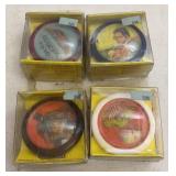 Vtg Duncan Super Hero Yo-yos