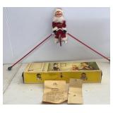 Antique FEWO Santa Claus Tight Rope Walker