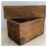 Antique Whiskey & Ammunition Boxes