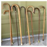 Vtg Swine Drivers/Walking Canes