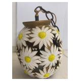 Clay Pottery Light Fixture (needs re-wired)