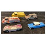 Vtg Tootsie Toy Matchbox Size Cast Aluminum Cars
