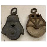 Antique Pulleys