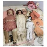 Antique Dolls (leather body)