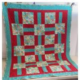 Handmade Lap Quilt 43.5x58.5