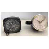 Vtg US Military Elgin 8-Day Cockpit Clock