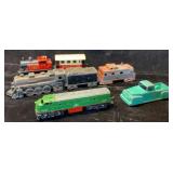 Vtg Midge Toy & Lesney Trains and Truck