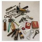Vtg Local Advertising & Other Bottle/Can Openers