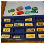 Vtg A Lesney Matchbox Cars & Carrier
