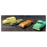 Vtg Tootsie Toy Aluminum Cast Cars (mid size)