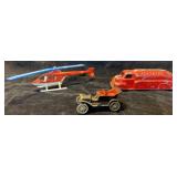 Vtg Tootsie Toy Ford Texaco Oil Tanker