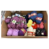 Large Lot Of Various Yarn