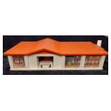 Vtg 1968 Mattel Hot Wheels Super Charger Garage