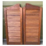 Saloon Doors 39in Hinge side, 17.25 wide