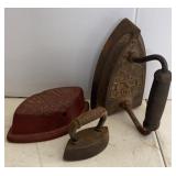 Antique IXL & Asbestos Sad Irons