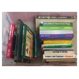 Tote of Gardening & Cookbooks