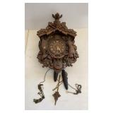 Antique Lux Cuckoo Clock (untested)