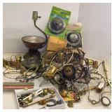Large Lot of Lamp Parts