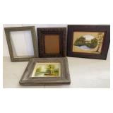 Local Artist Paintings & Antique Frames