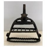 Antique Cast Iron Broom Makers Clamp