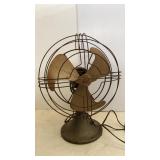 Antique General Electric 10in Oscillating Fan