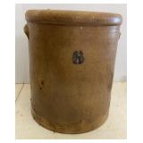 Antique 6-gal Salt Glazed Crock