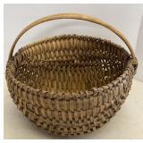 Antique Buttock Bottom Egg Basket