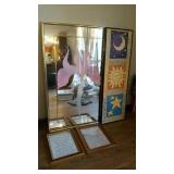 Wall hangings, mirrored picture
