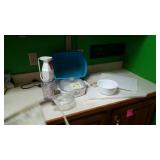 Pyrex & corningware Casserole dishes, cutting