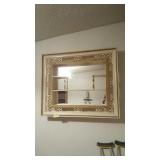 Hanging Mirrored shelf