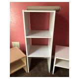 Storage shelves & bed tray