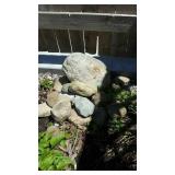 Pile of field rocks. Approx 15+. All are roughly