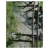 Metal tubing handmade saw horses