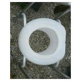 Geriatric toilet chair