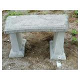 Cement bench
