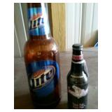 Miller Lite 64 Oz plastic bottle, Buffalo Wild