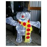 Frosty the Snowman lighted yard decoration