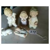Palmco 5 piece nativity set