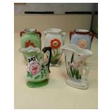 Occupied Japan miniature vases