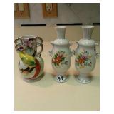 Occupied Japan vases