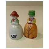 Occupied Japan set of 2 luster Bells, good