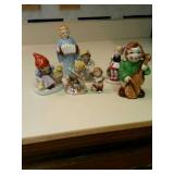 Assortment of Occupied Japan figurines