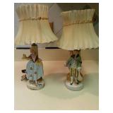 Pair of Occupied Japan Colonial man and woman