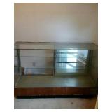 Glass display case