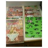 Sex to sexty adult cartoon magazine